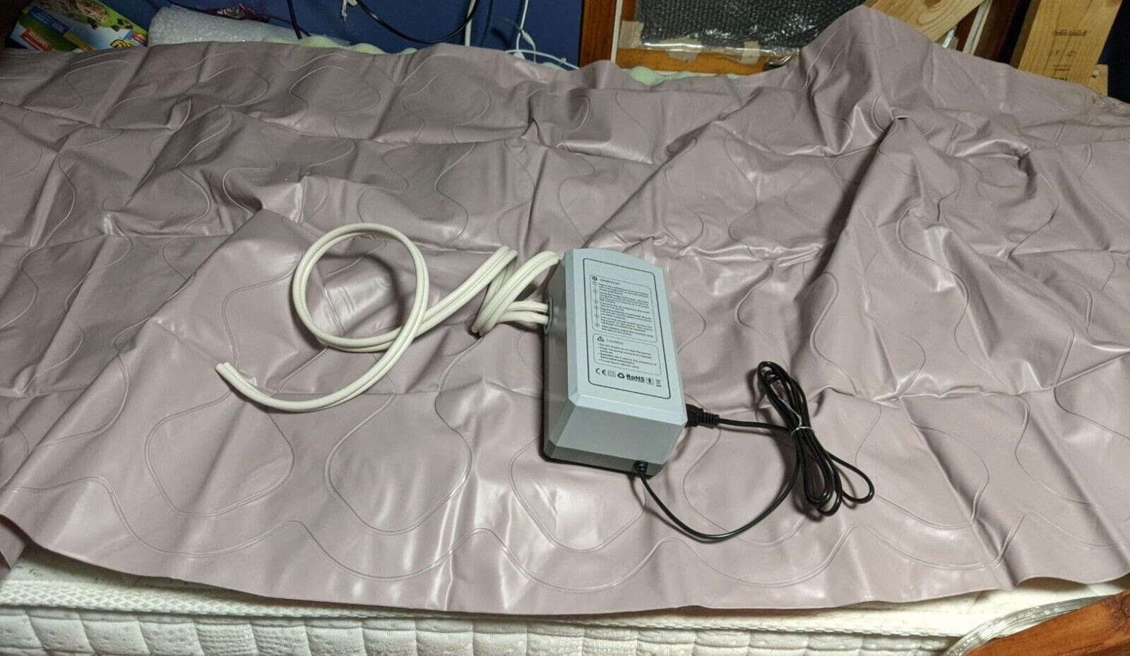 Alternating Pressure Mattress Anti Decubitus AirPads W/ Electric Quiet Pump Kit