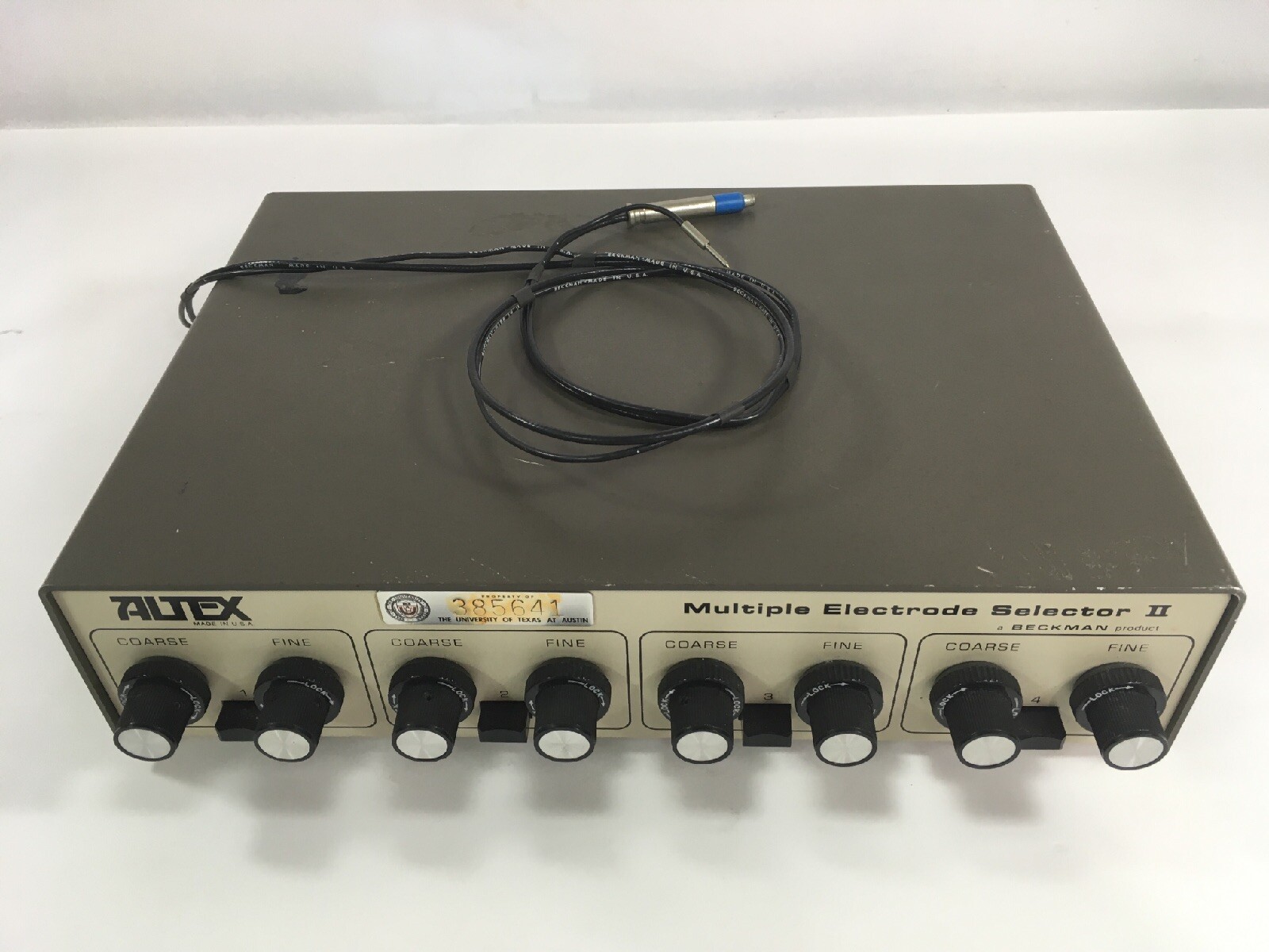 Altex Beckman Multiple Electrode Selector 2
