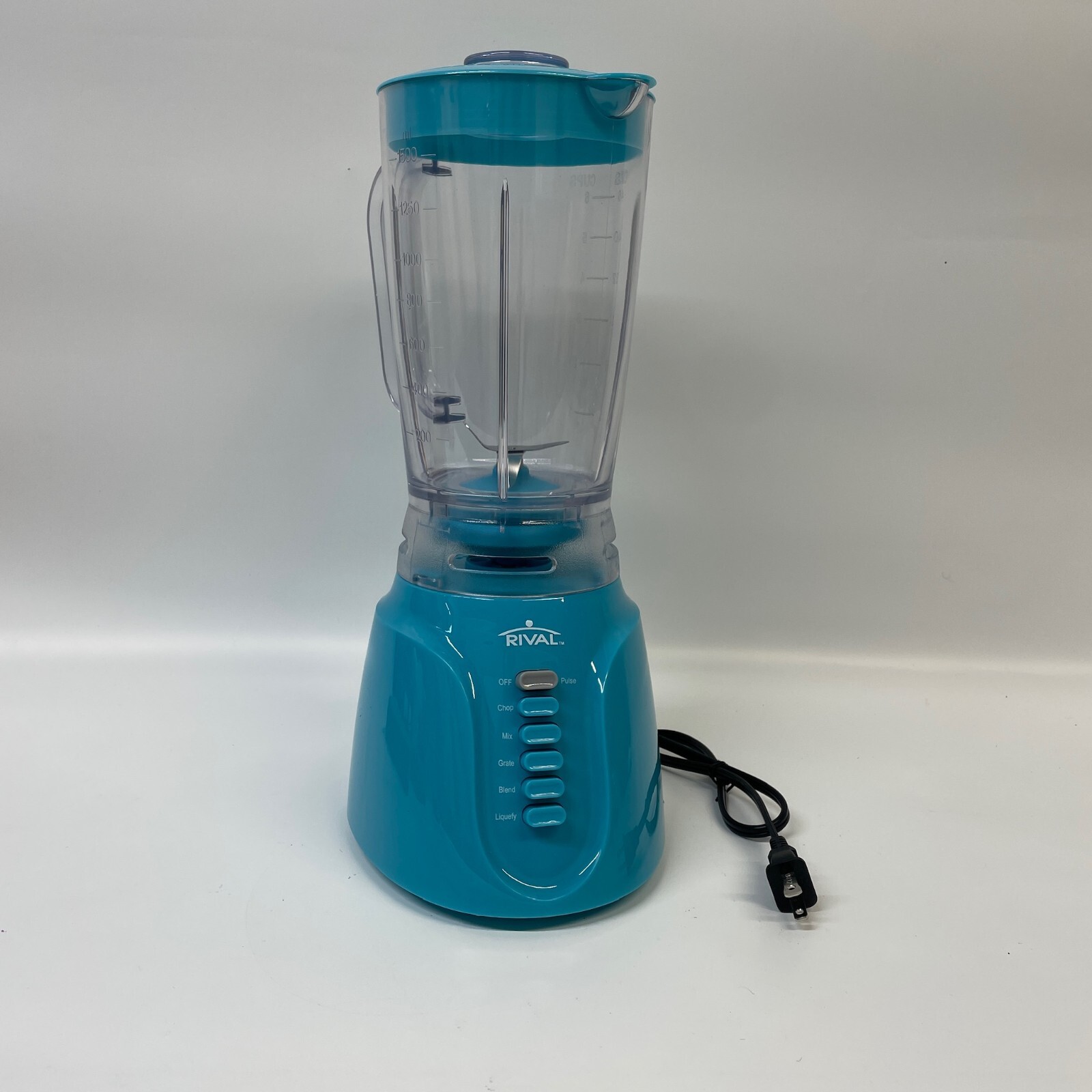 Rival 6-Speed Blender 48 oz / 6 cup Model # RV-992 - TEAL