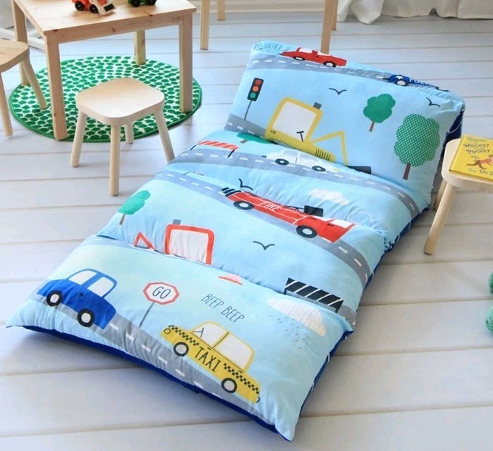 Butterflycraze TRANSPORTATION Pillow LOUNGER Bed COVER 27" x 88" Fits 5 PILLOWS