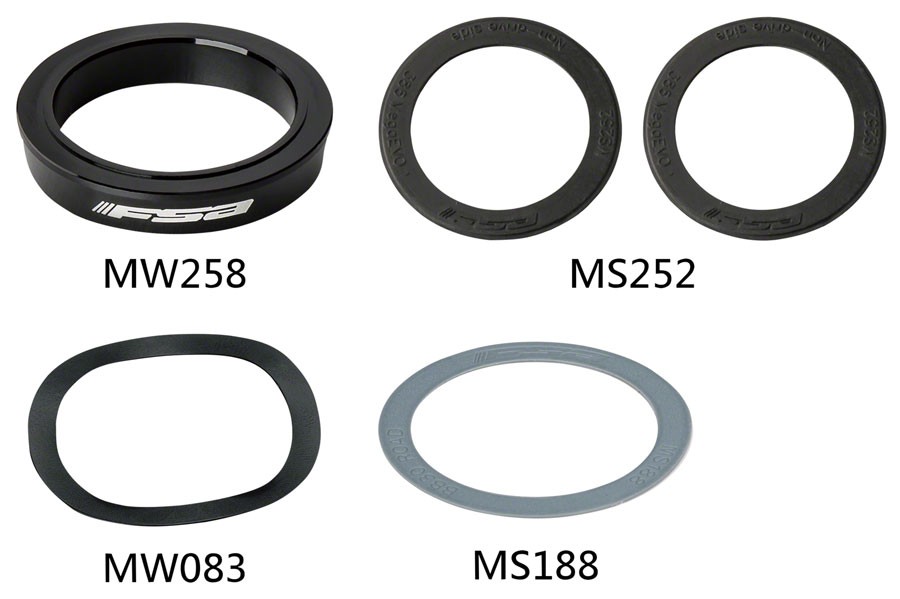Full Speed Ahead Bottom Bracket Adaptor - BBRight Bottom Brackets to 386 EVO Cra