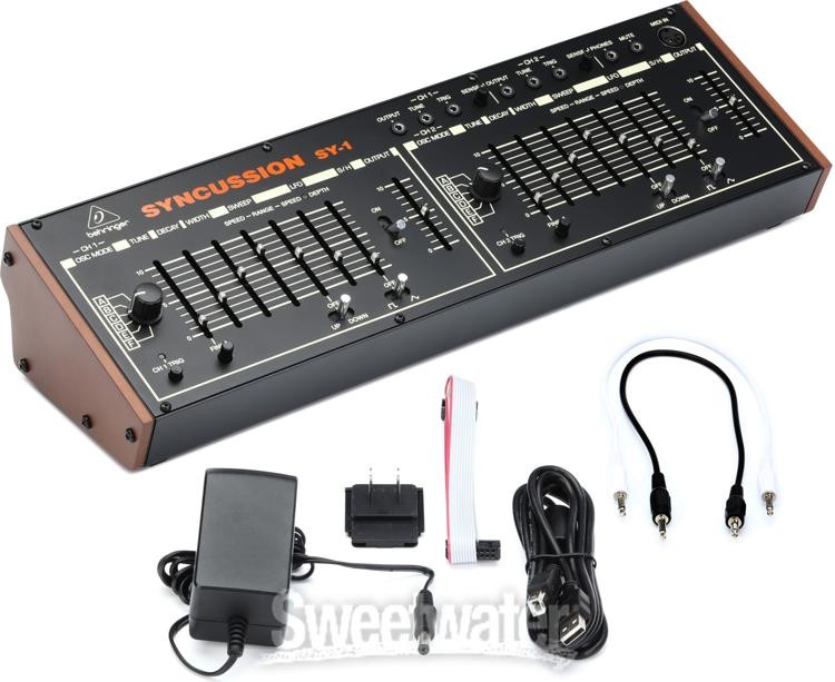 Behringer Syncussion SY-1 Dual-channel Analog Percussion Synthesizer