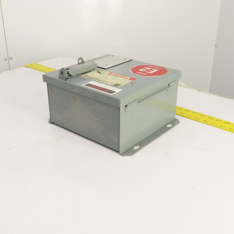 Square D SK5271S Class 9070 Transformer Disconnect Pri 230/460V Sec 115V 4.35A
