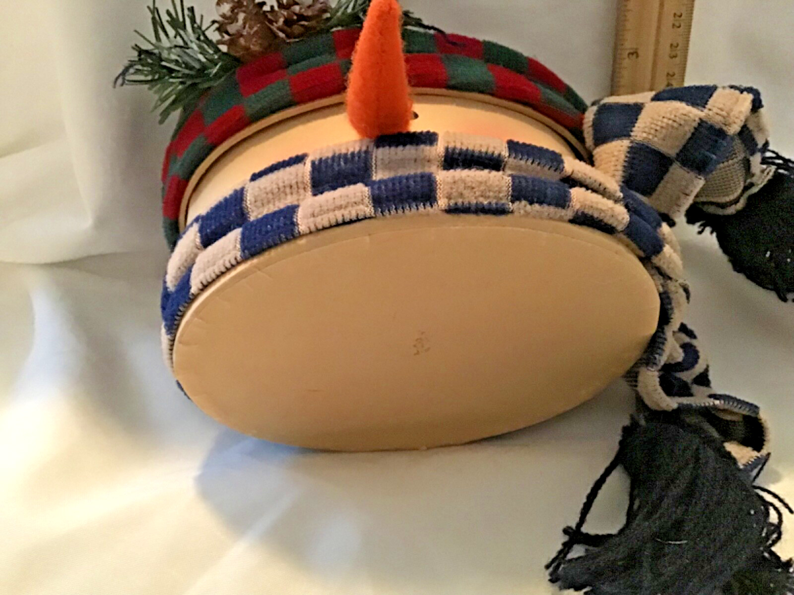 Snowman Head Small Box With Lid