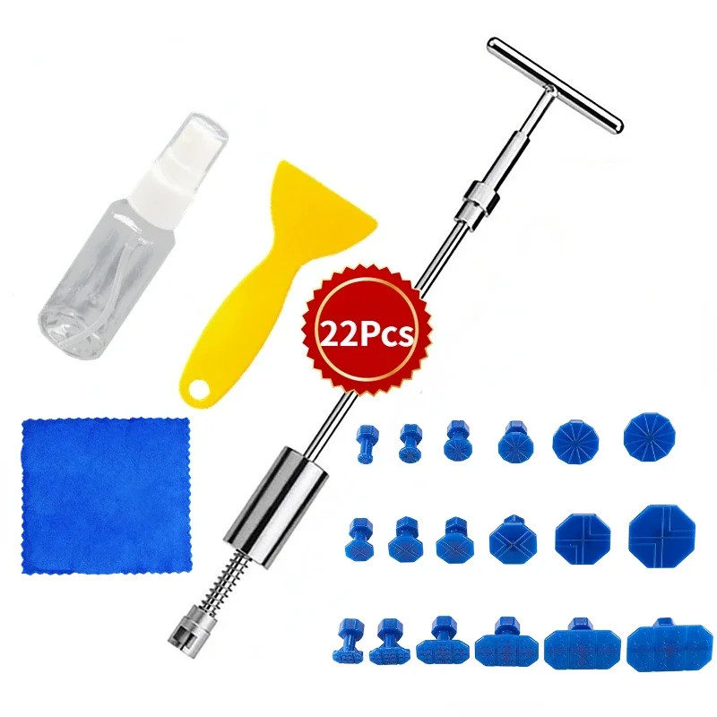 Auto Paintless Dent Repair Tools EU Plug Glue Gun Dent Removal Kit Dent Puller