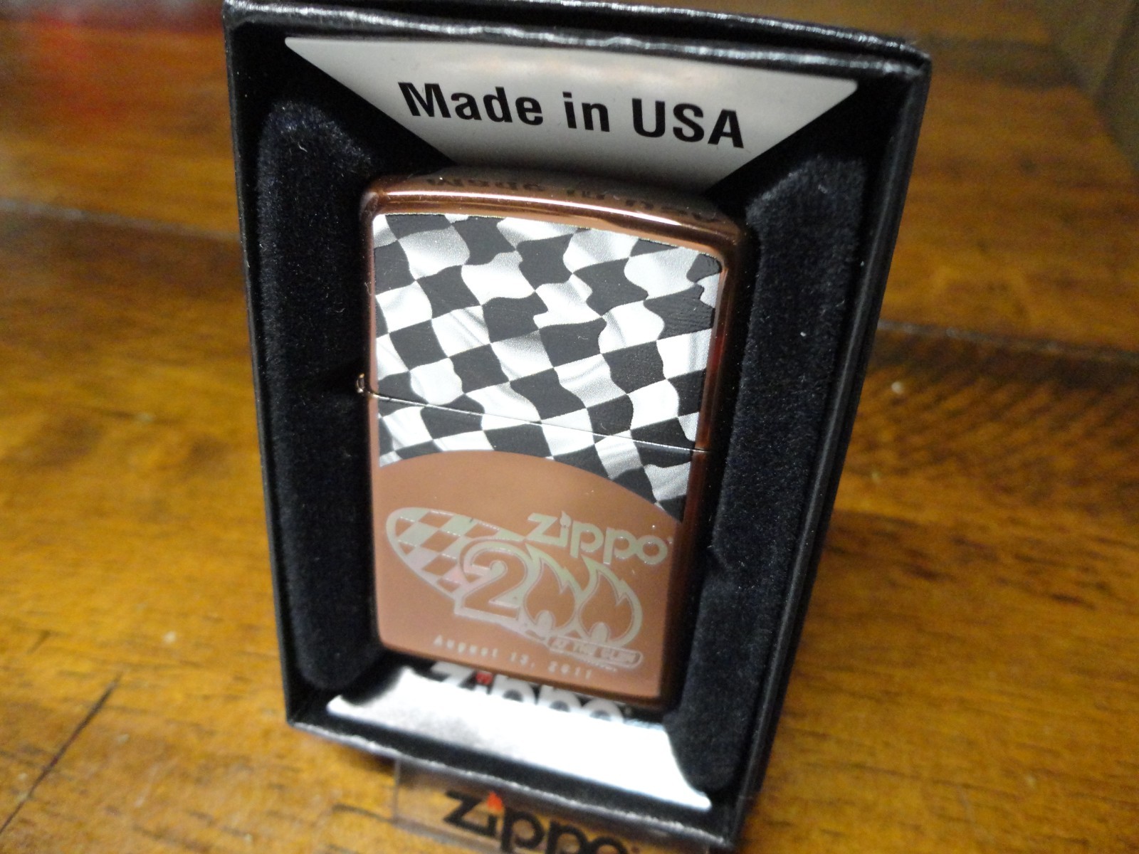 ZIPPO 200 AT THE GLEN WATKINS EMPLOYEE VIP ZIPPO LIGHTER 2011 ONLY 120 MADE