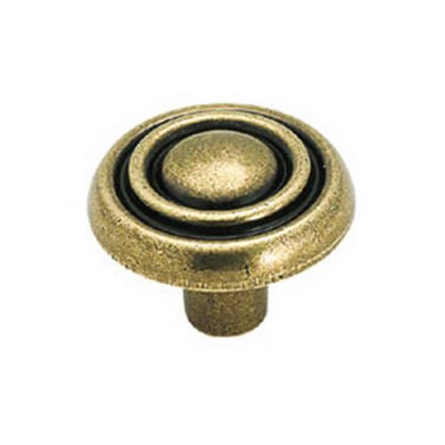 1-3/16" Traditions Knob Burnished Brass