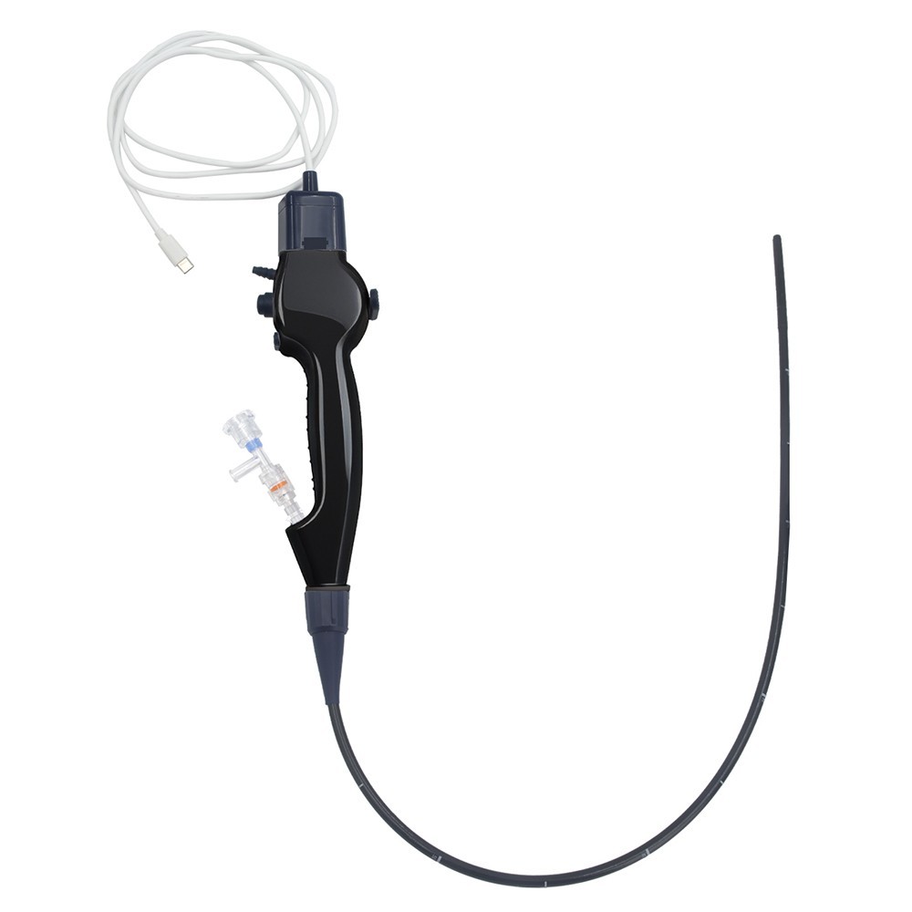 Portable Veterinary Flexible Endoscope, 25.59in Working Length for Small Animals
