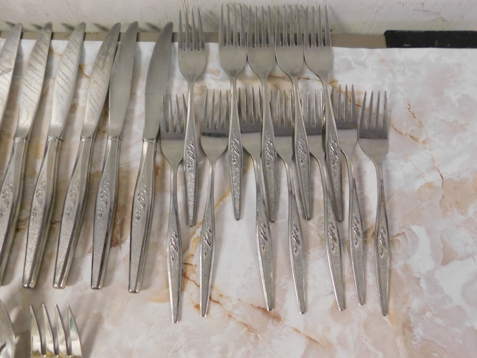 Oneida Community Stainless Steel Flatware set Windmere Pattern