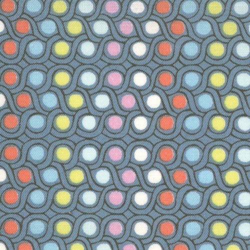 Sugar Pop! by Liz Scott -  MODA  Fabric 1/2 yard  Teal
