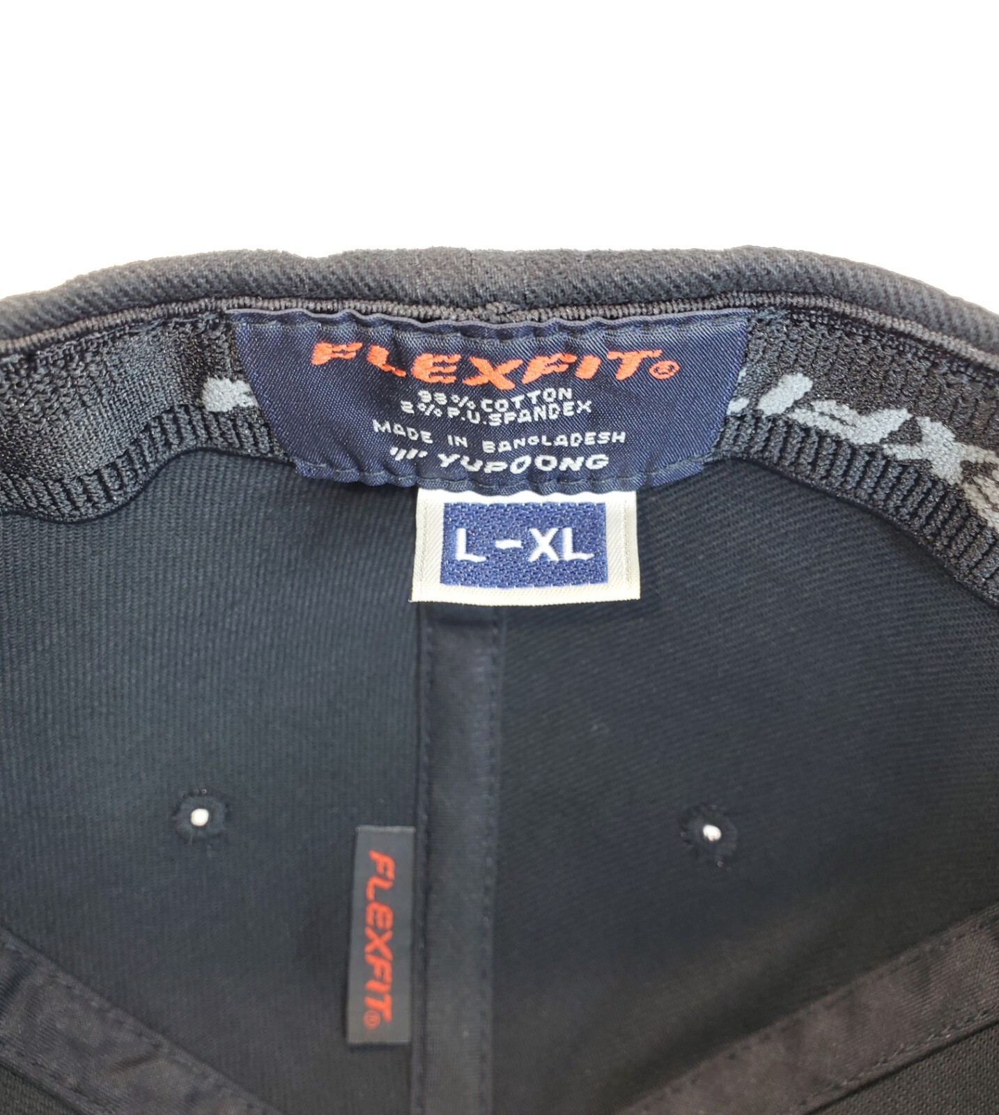 Peterbilt 379 Patch Flexfit 6377 Brushed Twill Hat / Black L/XL 7 1/8" - 7 5/8"