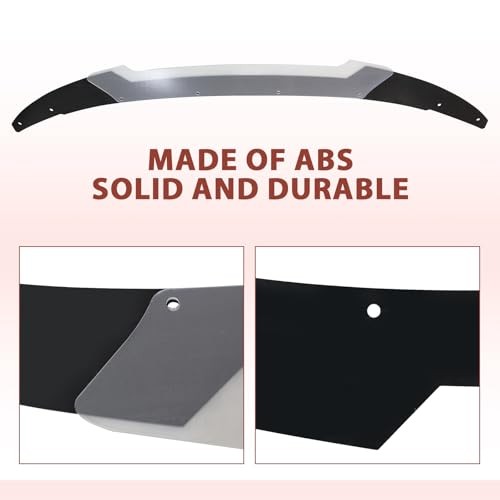 Rear Wickerbill Spoiler Compatible with 2015-2023 Dodge Charger SRT Hellcat