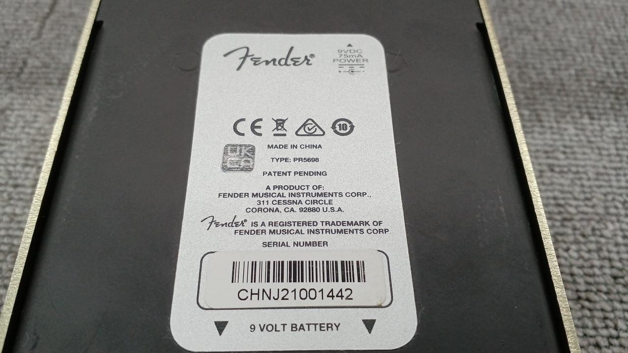 Fender Compugilist Effector No.nm1111