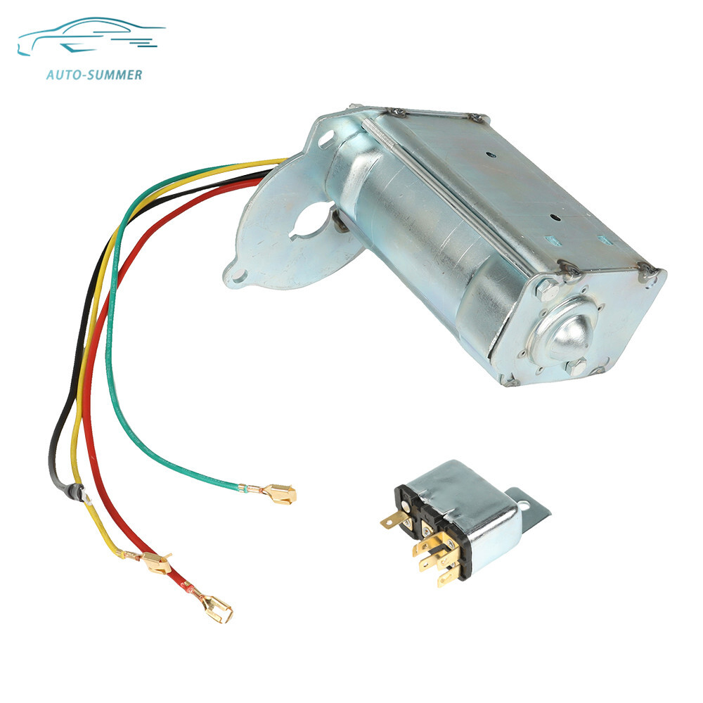Convertible Top Electric Motor & Relay For Cadillac Eldorado Biarritz 1972-1975