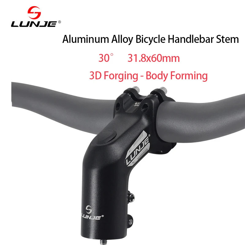 Bike Stem 31.8mm 25°/30°/35° Ultralight Aluminum MTB 3D Forged Riser