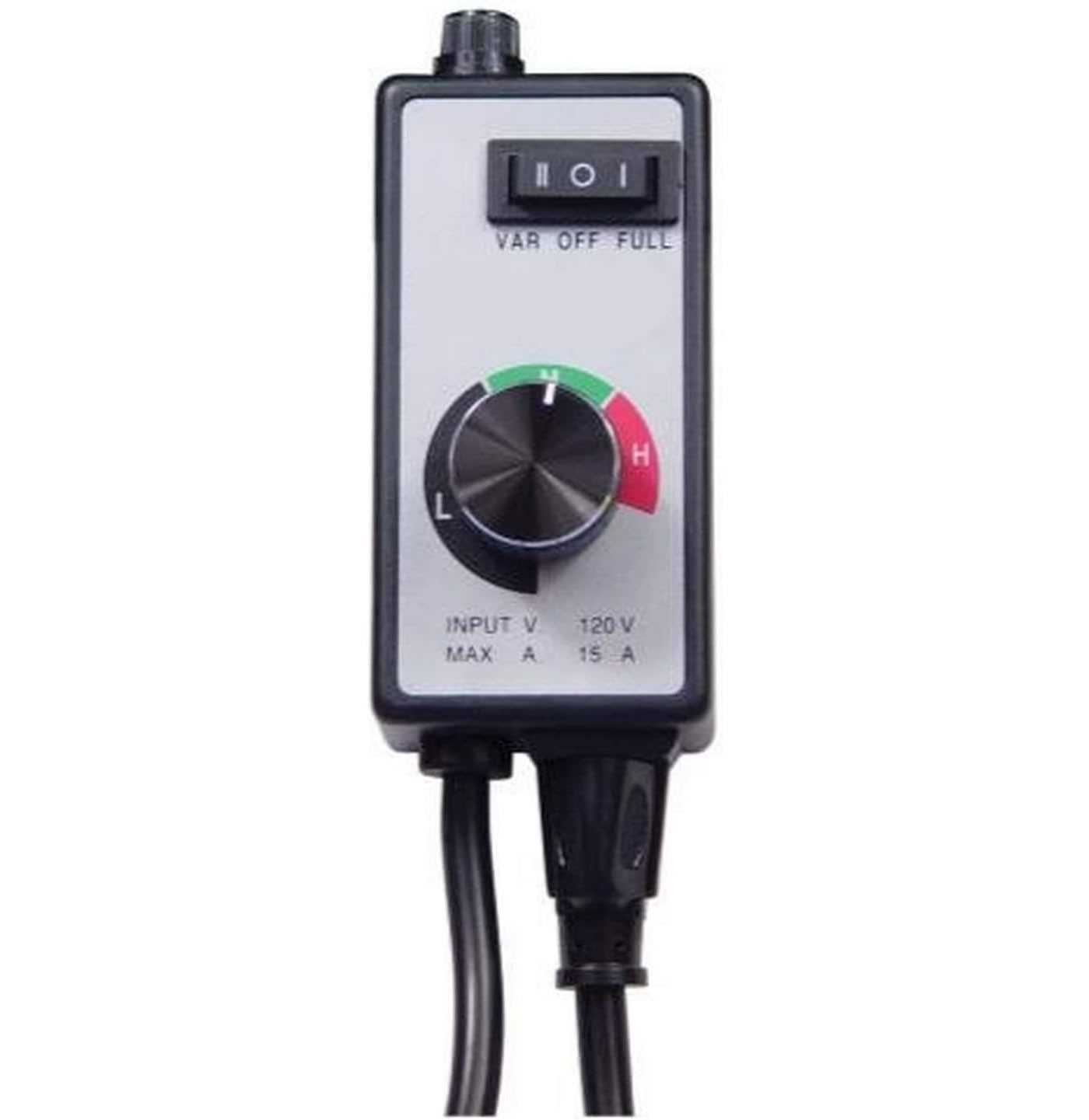 TruePower Variable Dial Router Fan Speed Controller for Duct Inline Fans 120V