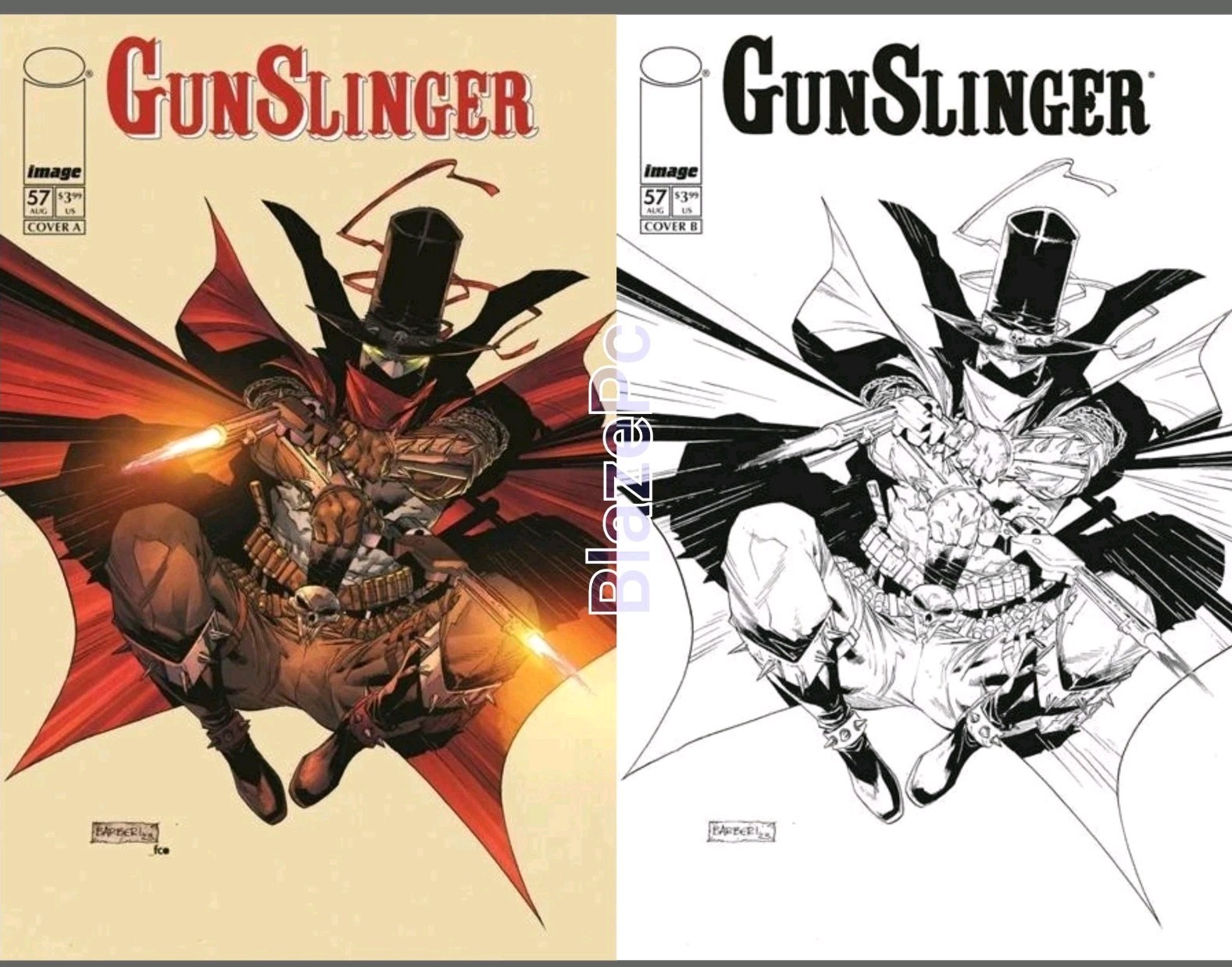 Gunslinger Spawn #57 Cover A B Variant Set Options Image Comic 2026 Presale 8/19