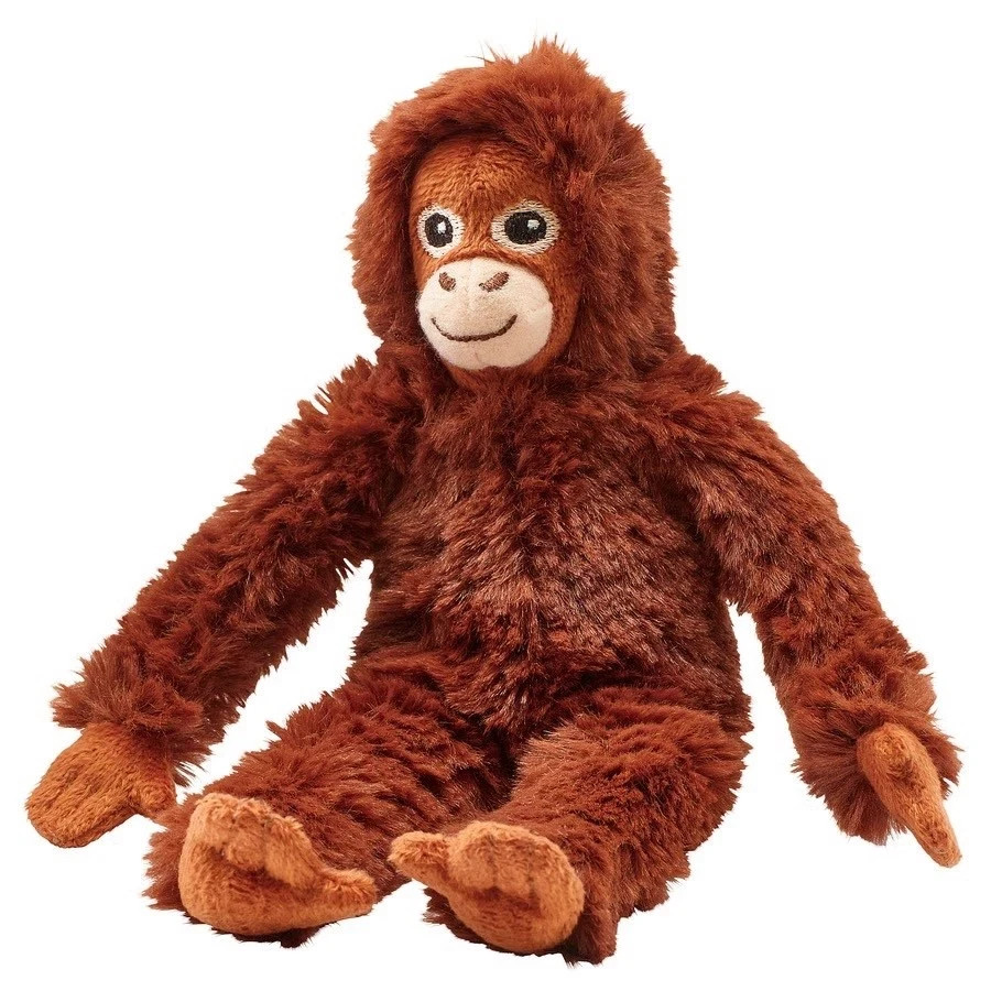 IKEA Djungelskog MINI ORANGUTAN 20cm Punch Viral Monkey 7.75" Soft Plush Toy NEW