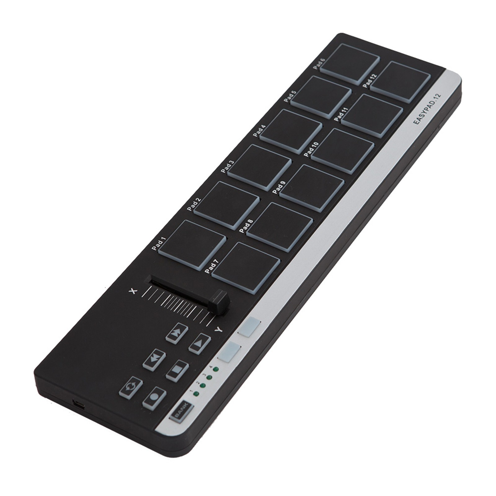 Worlde EasyPad.12 Portable Mini USB 12 Drum Pad MIDI Controller WVHH