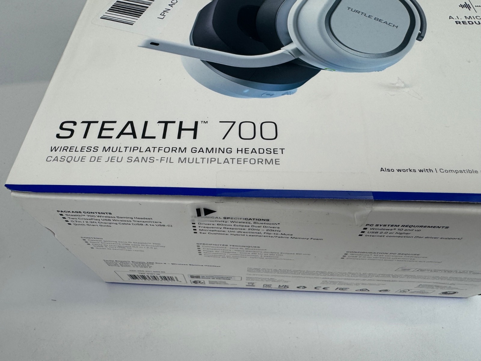 Turtle Beach Stealth 700 Gen 3 Wireless Multiplatform Amplified Gaming Headset