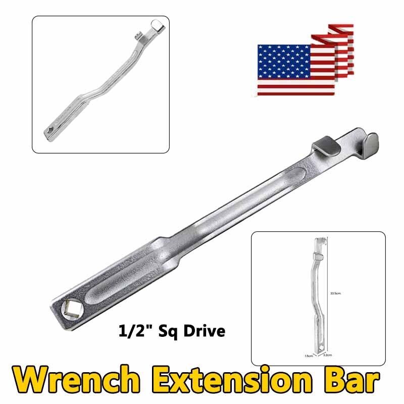 Universal Spanner Extender Extension Wrench Power Bar Tool Bar 335mm 1/2" Drive
