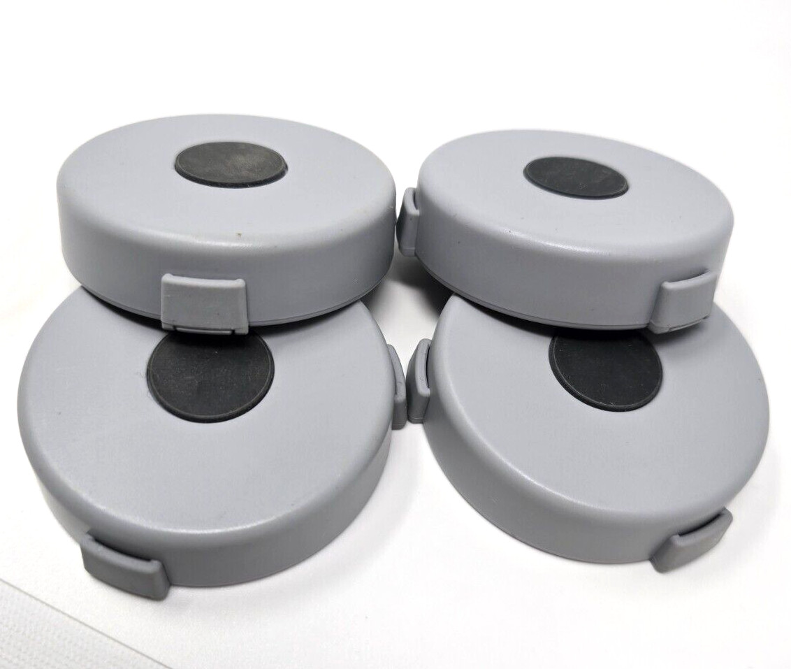 NINTENDO WII FIT BALANCE BOARD FEET RISER STAND CARPET SET OF 4 OEM RVL-025