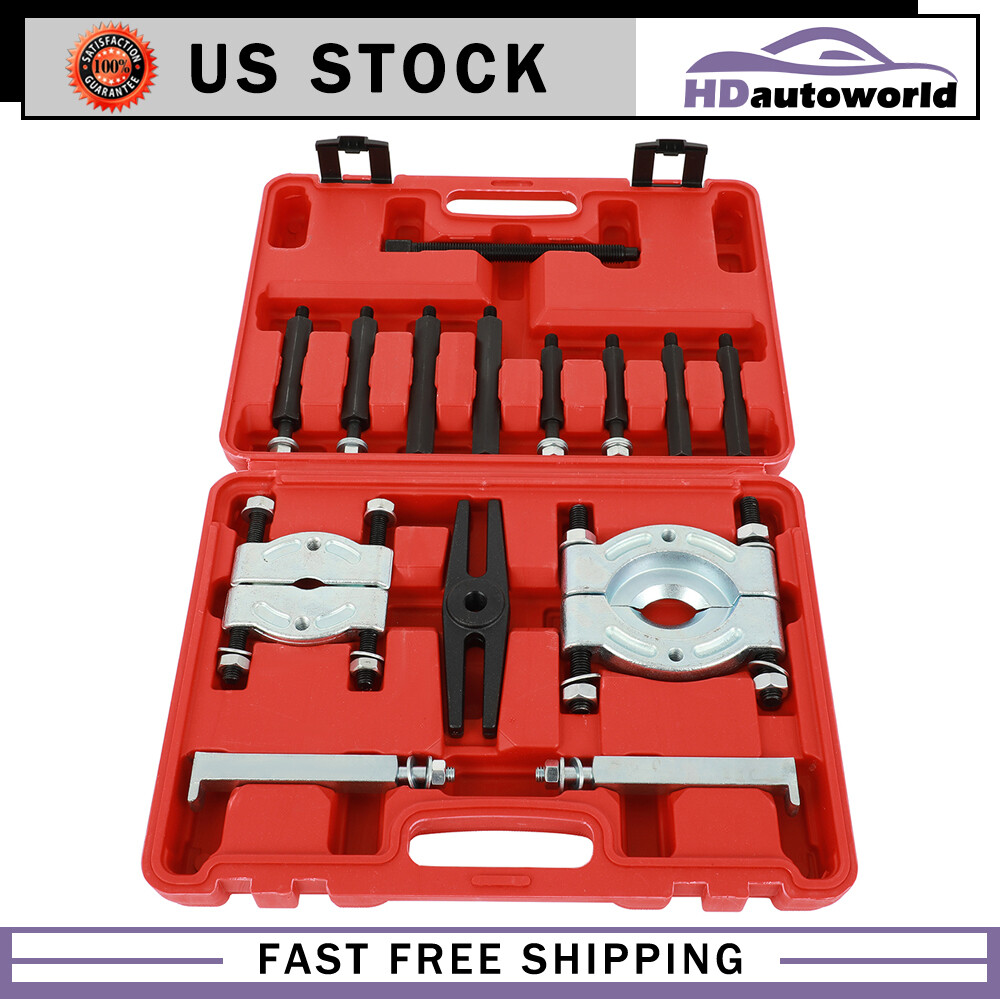 14pcs Bearing Puller Set Bearing Separator Pinion Wheel Bearing Removal Kit