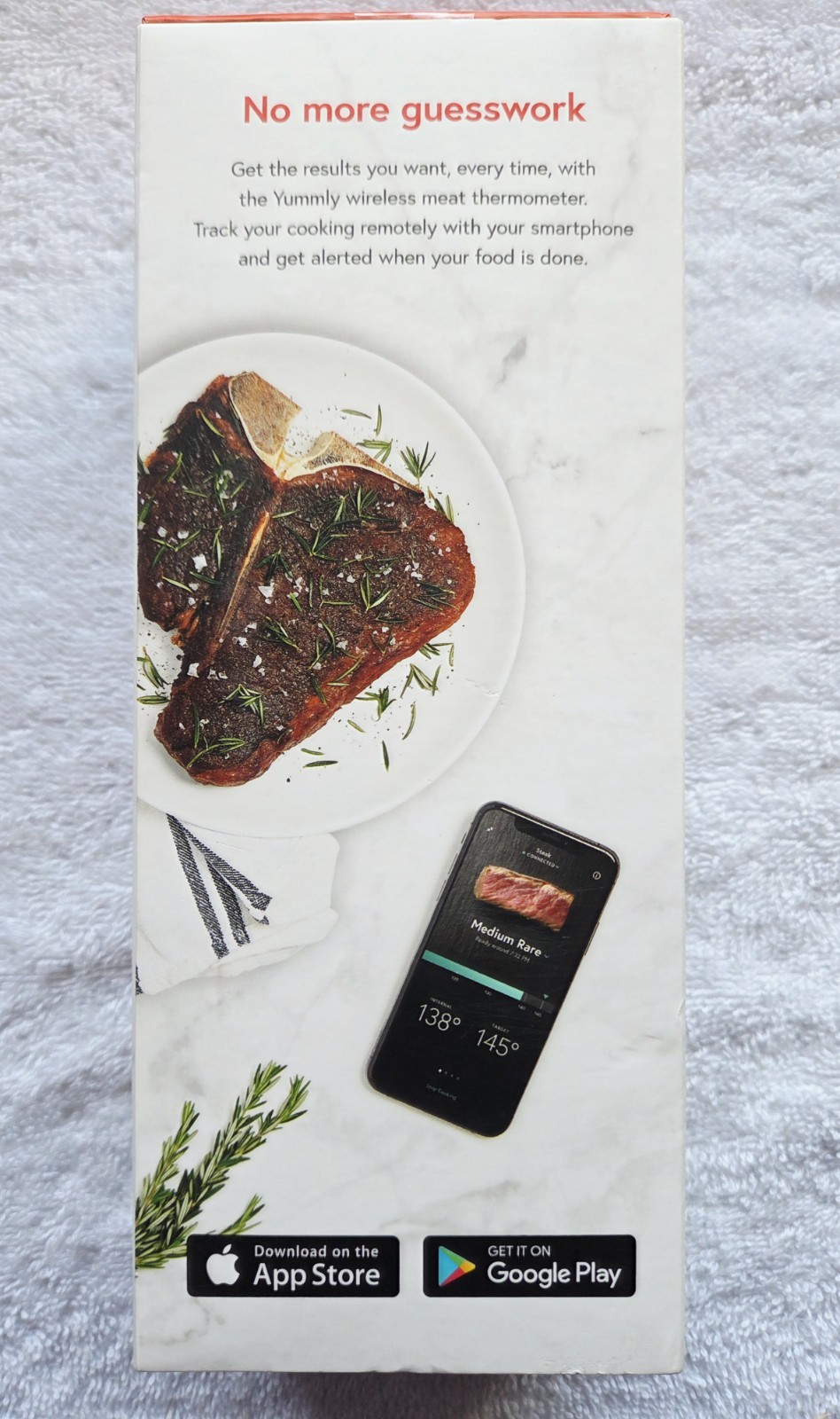 Yummly Premium Smart Meat Thermometer with Wireless Bluetooth NEW!