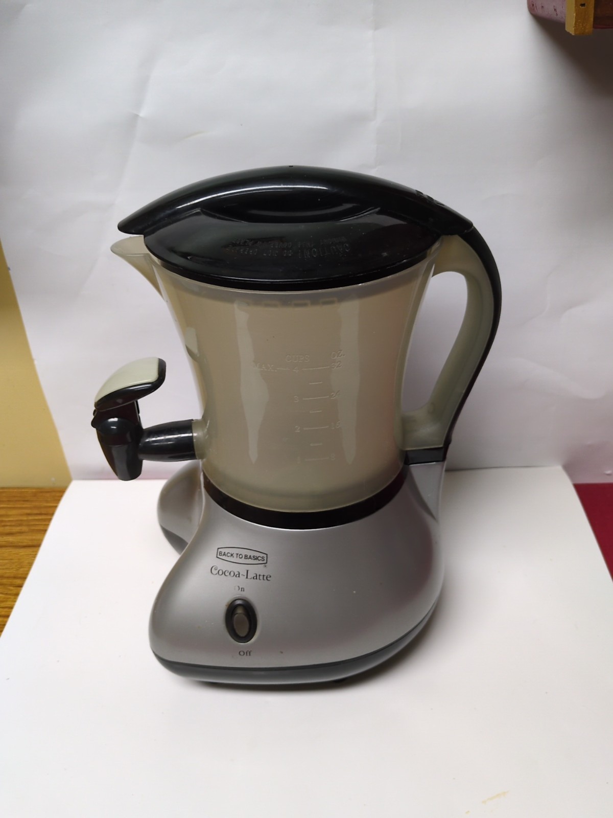 Back to Basics CM300BR Cocoa Latte Hot Drink Maker with Dispenser Spout