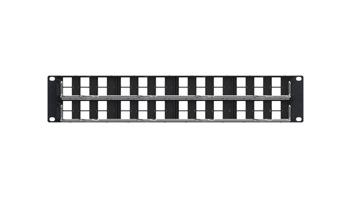 Commscope 48-Port Discrete Distribution Patch Panel 2 RU CPP-UDDM-M-2U-48 M-jack