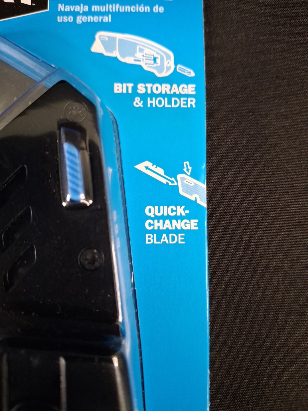 HART Folding Multi-Function Utility Knife Quick Change Blade Bit Storage **NEW**