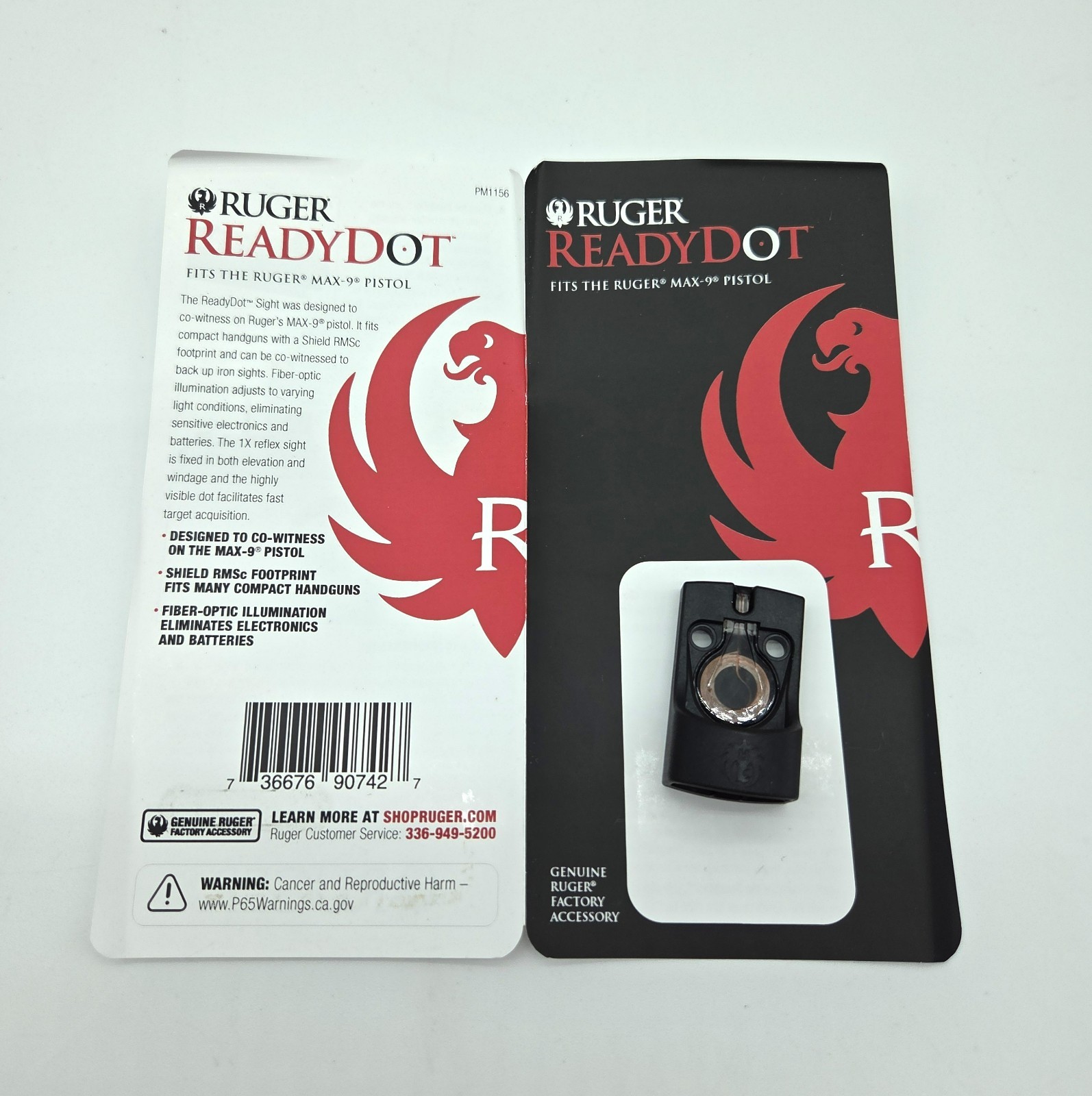 Ruger Readydot Reflex Sight Red Dot 90742