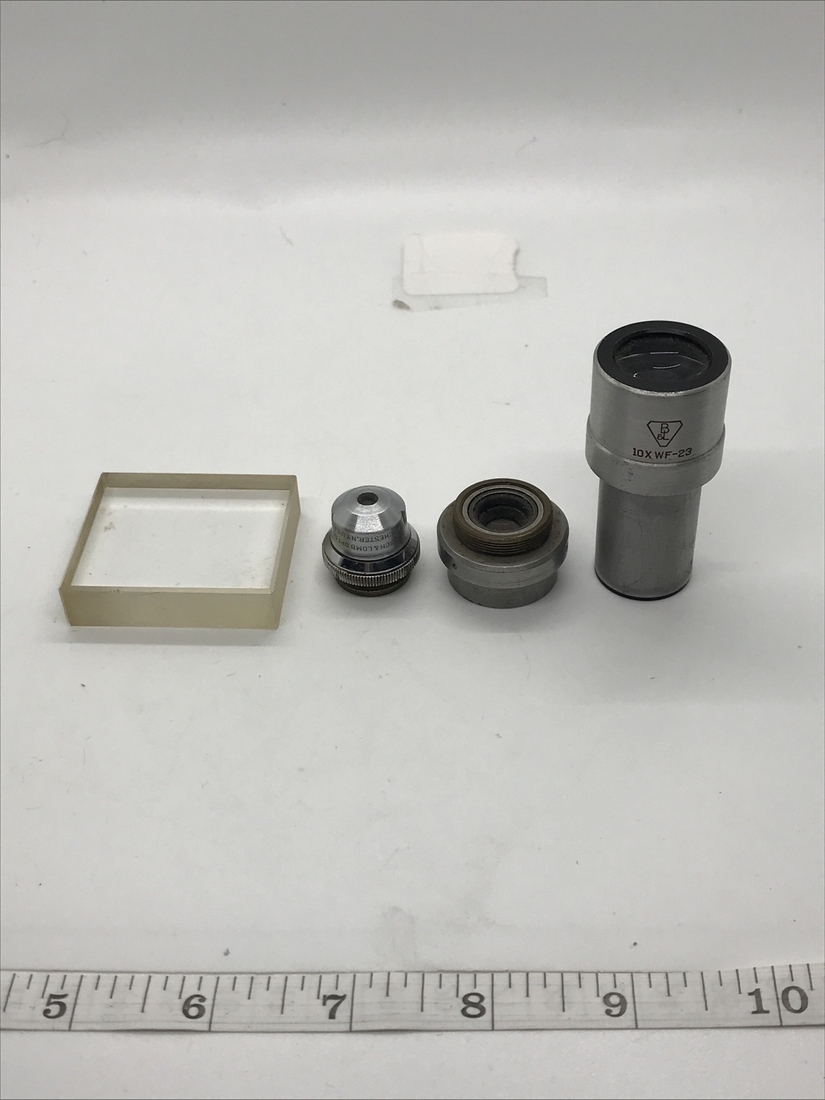Bausch and Lomb Lens Optics Lot of 4 10x WF-23 30mm 0.09