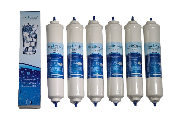 Best Choice BCF30 Fits GE GXRTDR Refrigerator Water Filter NEW 6 PK