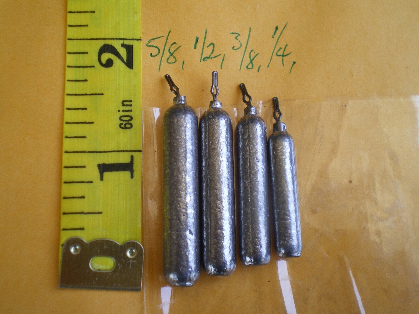 28 PCS. FINESSE DROP SHOT/BOTTOM BOUNCER SINKER 5/8, 1/2, 3/8, 1/4 OZ. 7 EACH