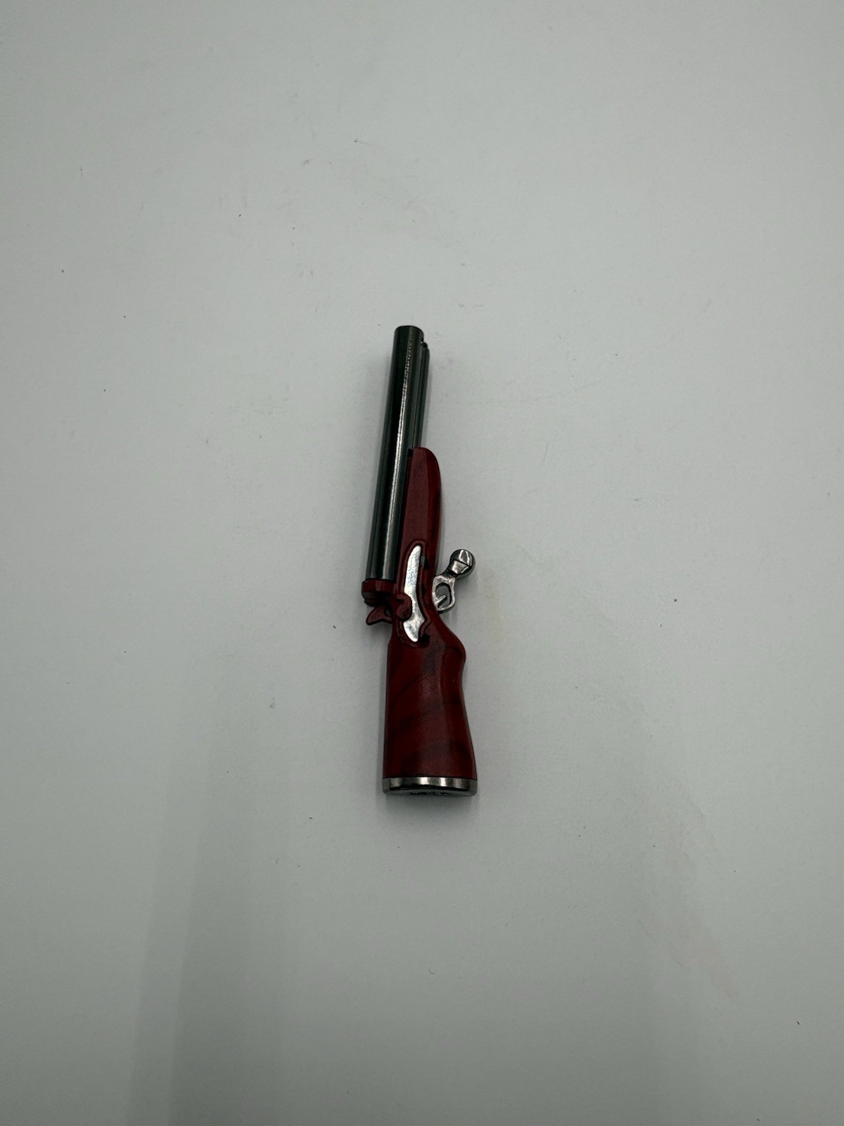 Vtg Lighter Double Barrel Shotgun