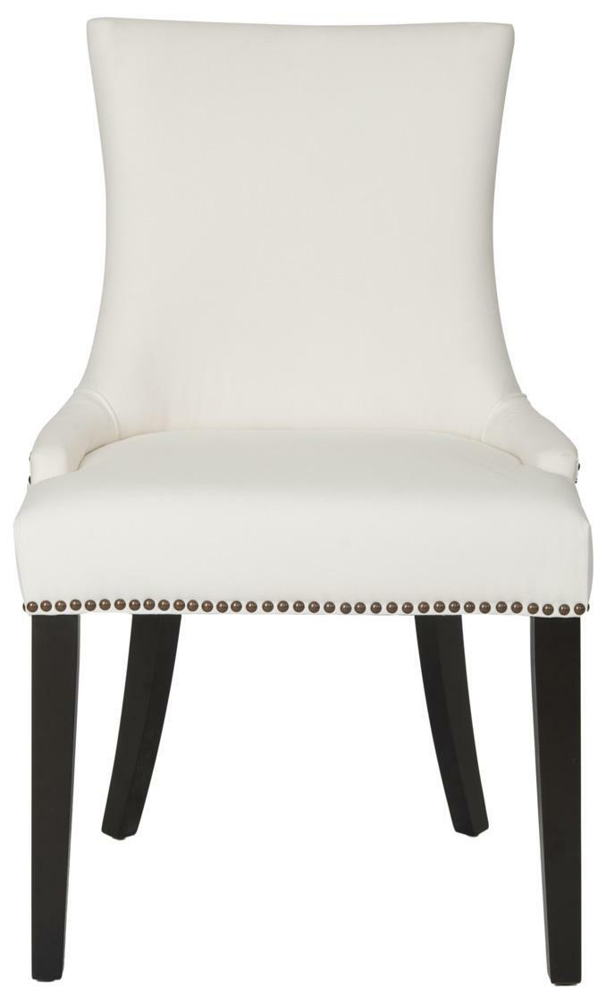 Safavieh Chair (set Of 2) - Brass Nail Heads, Reduced Price 2172703120 MCR4709M