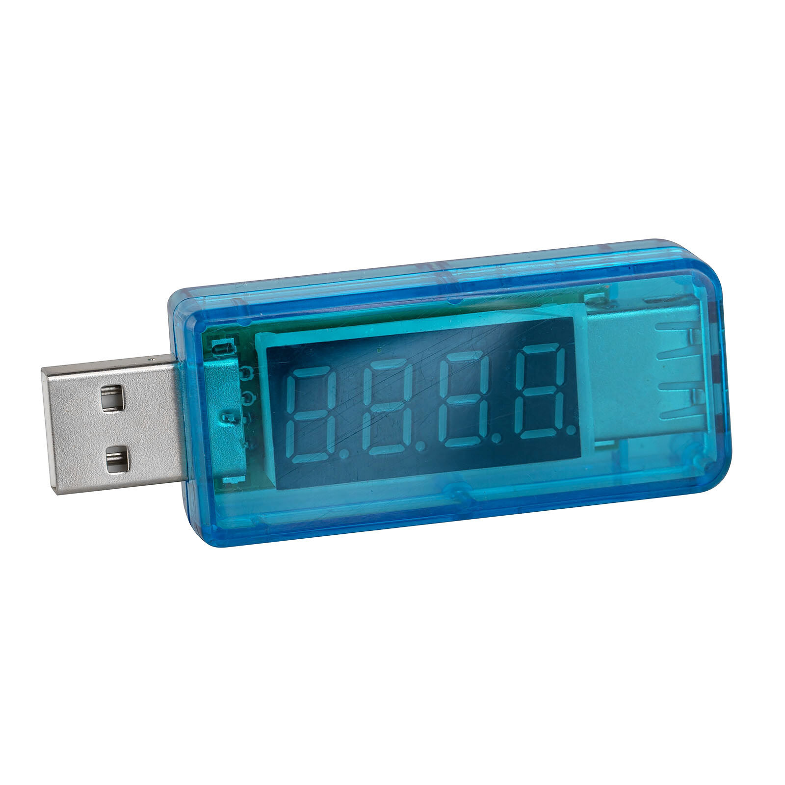 USB Voltmeter DC 3V to 7.5V Reading Voltage Current Battery Charger Measure 2.5A