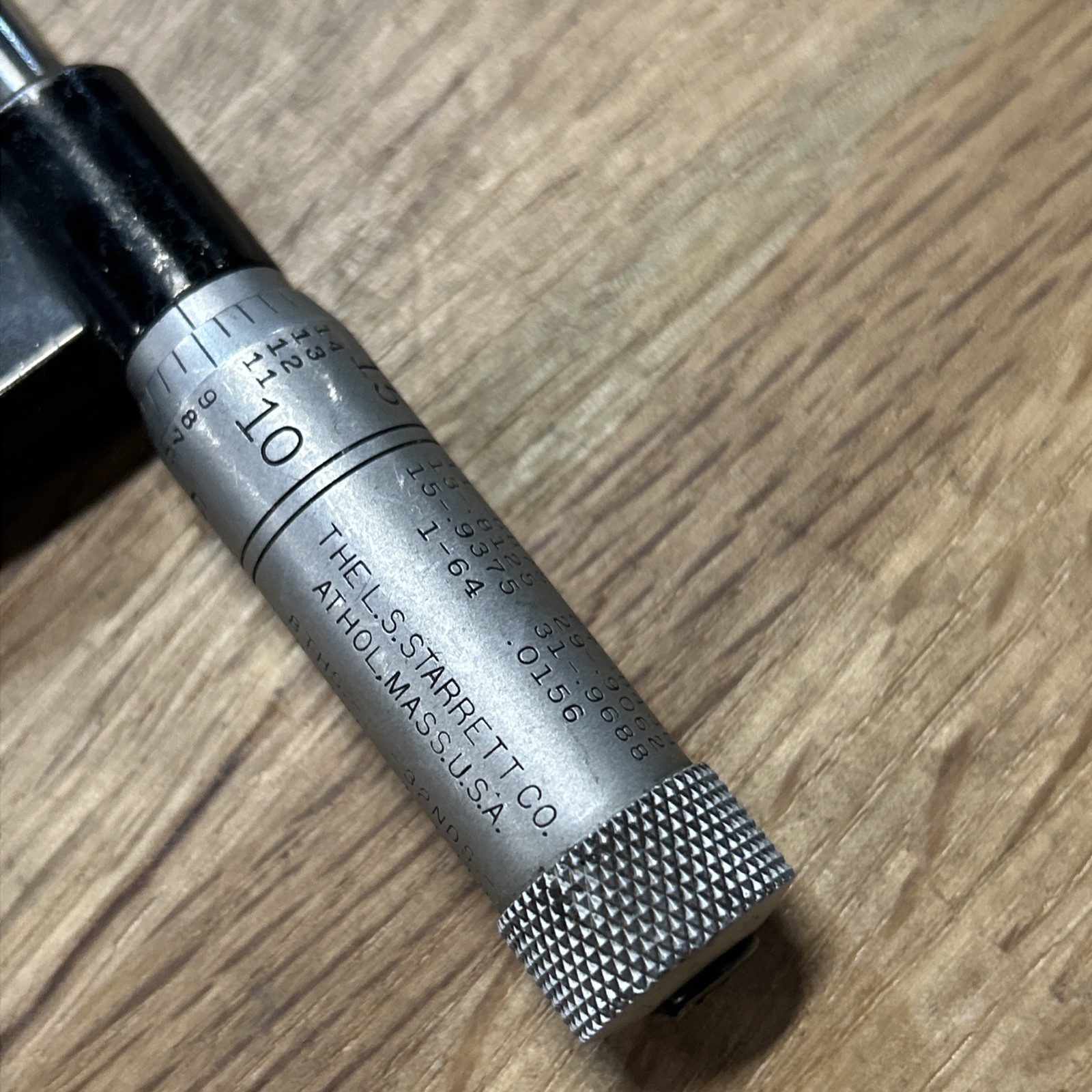 Starrett no. 436 Outside Micrometer 1-2" Range