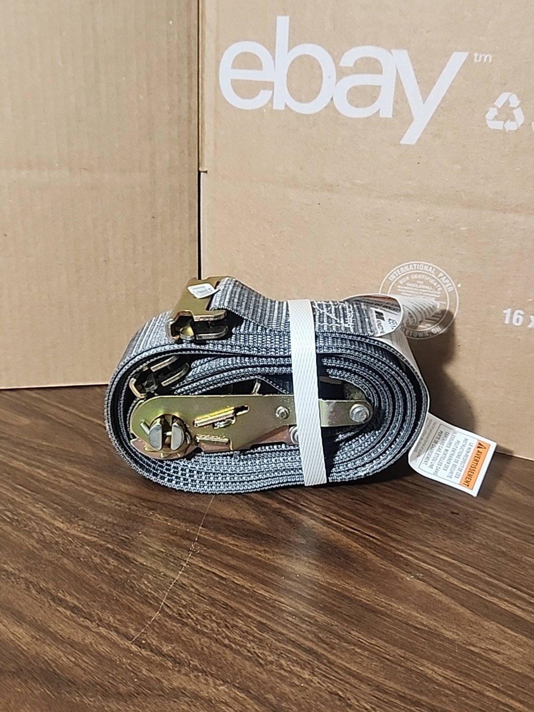 Kinedyne (641601) 2"×16' Logistic E-Channel Ratchet Strap 1000lb