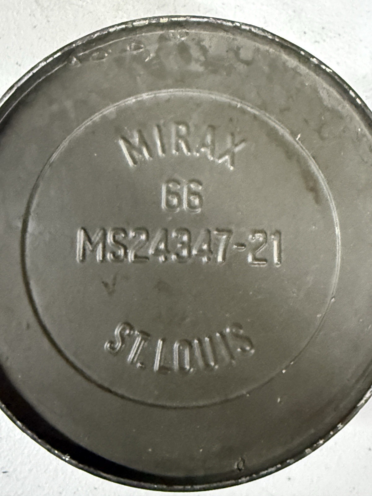 Rare U.S. Military Explosive Mine Container Canister Navy Cold War