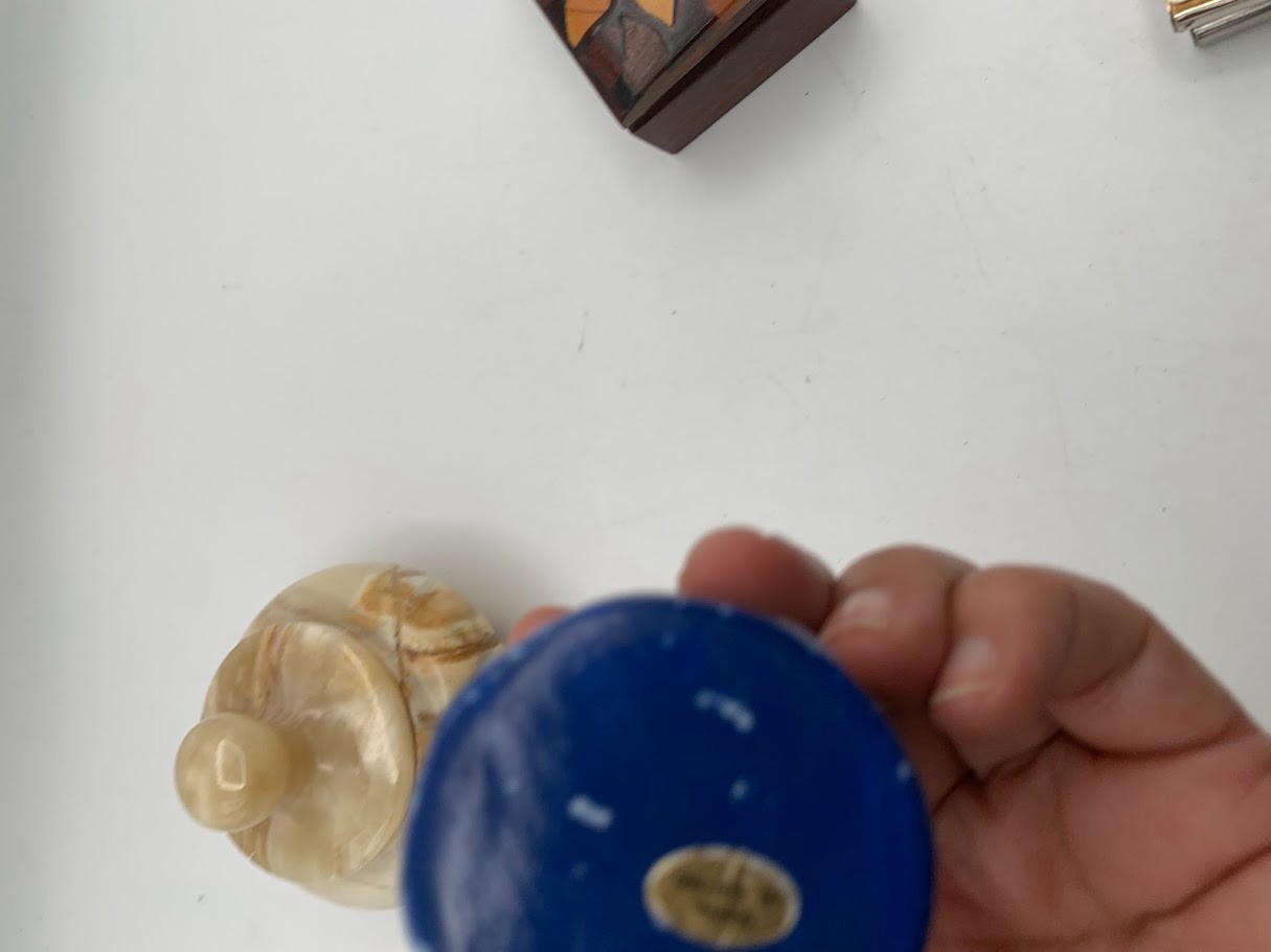 Trinket boxes Marble and others