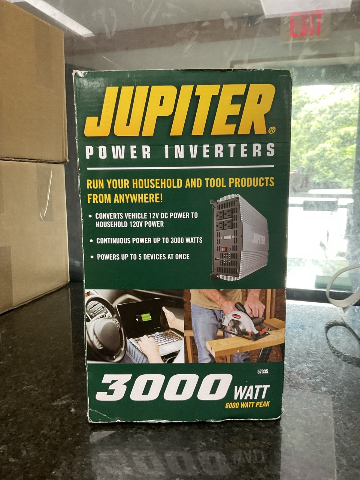 Jupiter 57335 3000wt Power Inverter 124412-2