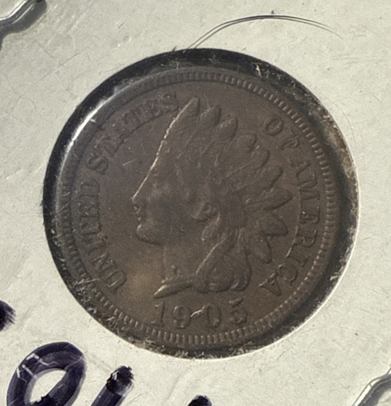 1905 Philadelphia Mint Indian Head Cent