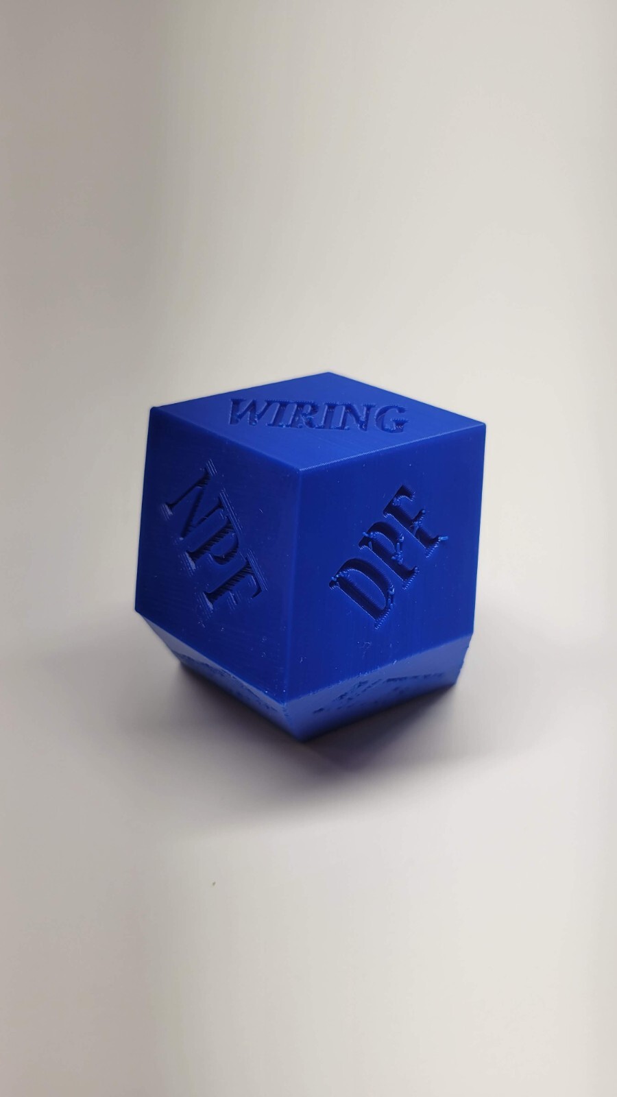Diagnostic die (gag item)