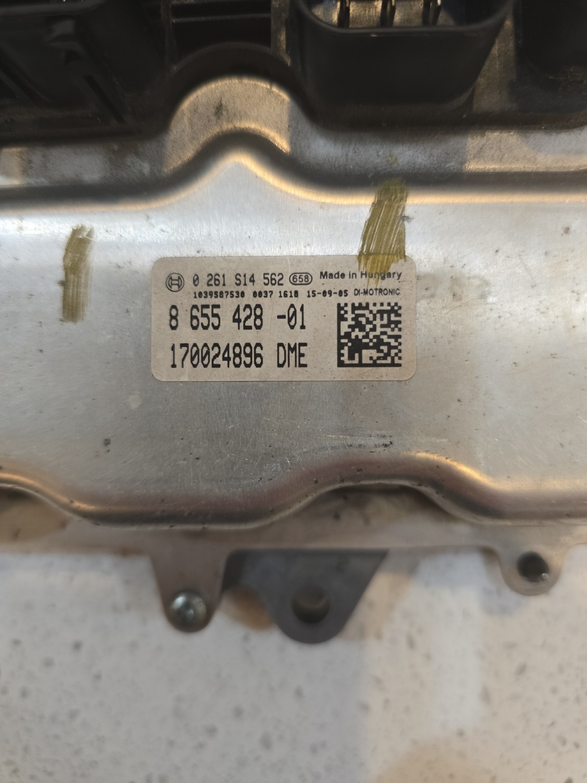 2015-2016 BMW M5 ECM ENGINE COMPUTER 8655428 (8655428-01)