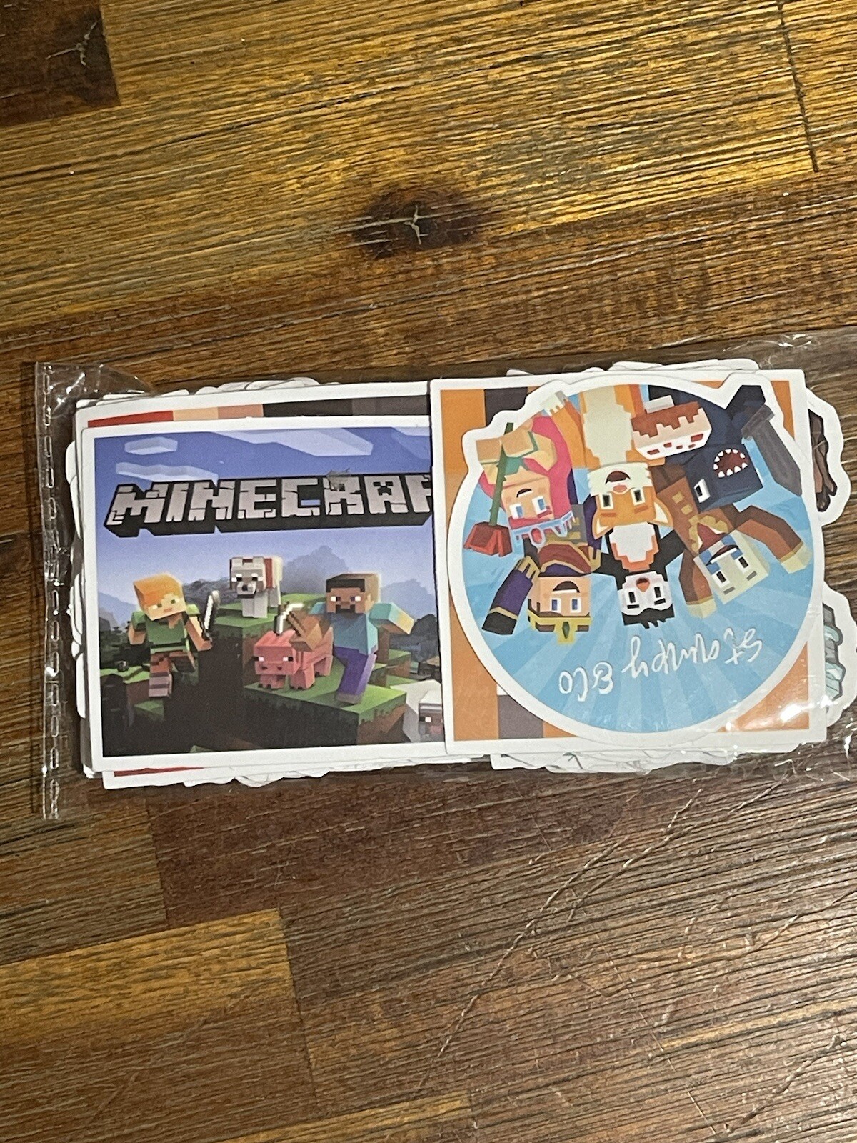 Set of 100 Minecraft Theme Sticker Decals Various
