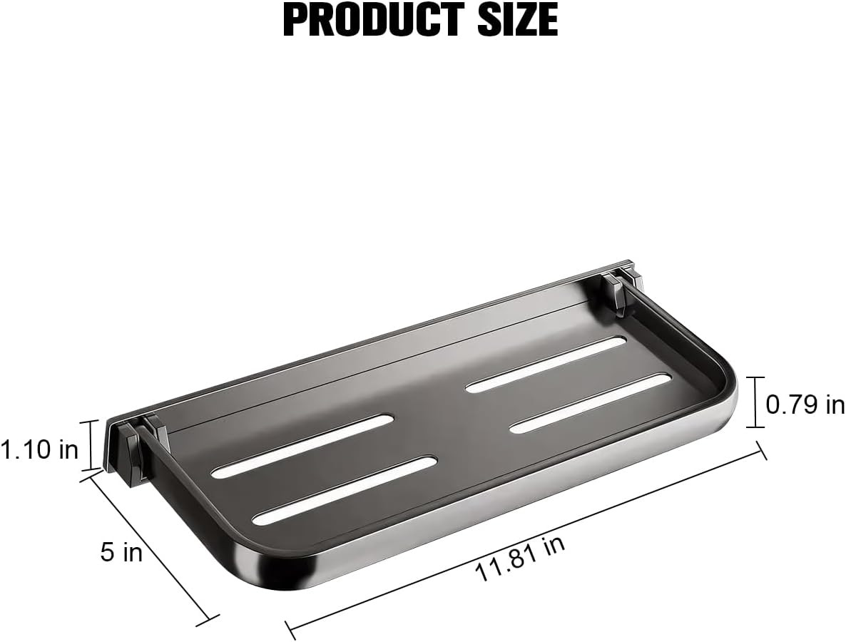 Adjustable Aluminum RV Foldable Shelf for Space-Saving Organization