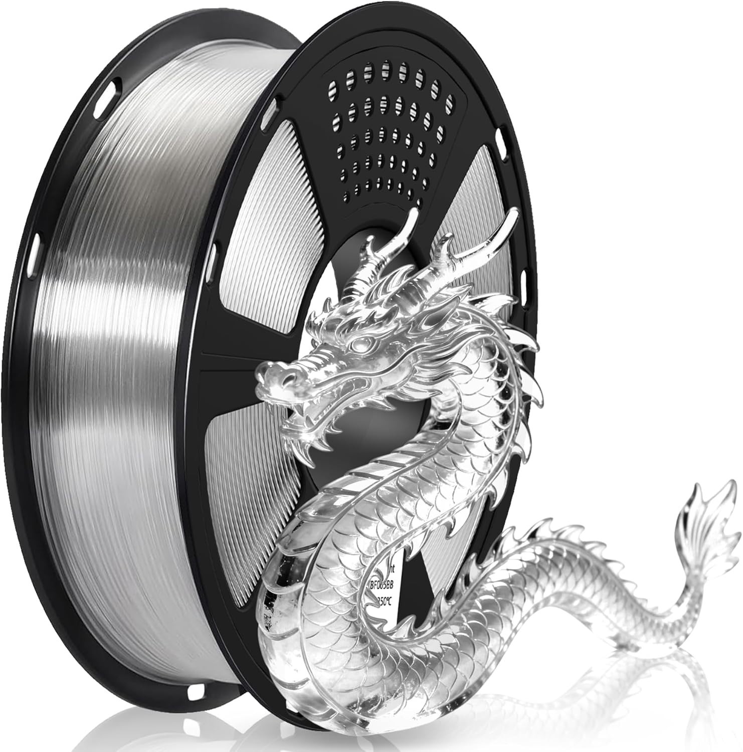 Geeetech PETG Filament 1.75mm 1KG Transparent 3D Printer Filament Heat Resistant
