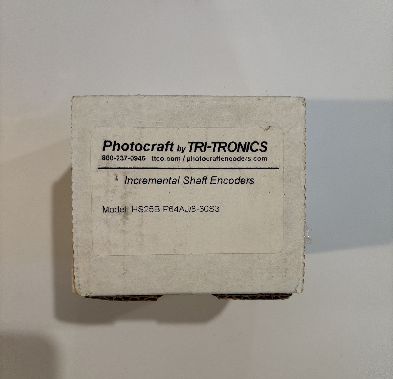 Photocraft Tri-Tronix Programmable Incremental  Shaft Encoder HS25B-P64AJ/8-30S3